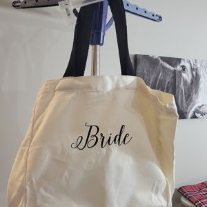 Bride tote